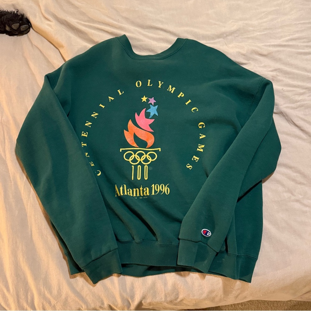 Vintage 1996 Atlanta Olympics Champion Crewneck Sweatshirt XL USA